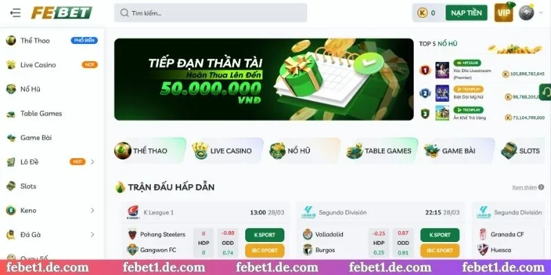 3 lợi ích hấp dẫn khi tải app Febet