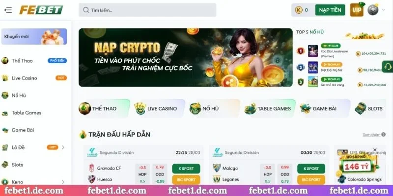 Lợi ích xanh chín khi đăng ký Febet
